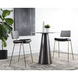 Brinley 41 inch Gold / Nightfall Black / Chacha Grey Barstool